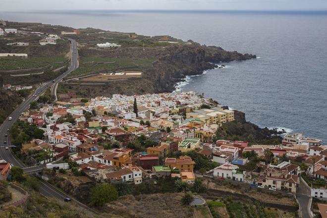Vista aérea de San Juan de la Rambla.