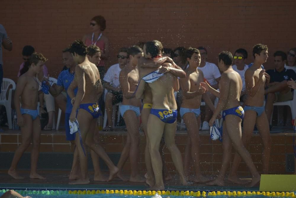 Campeonato de España Cadete de waterpolo en Murcia Parque: Barcelona-Barceloneta