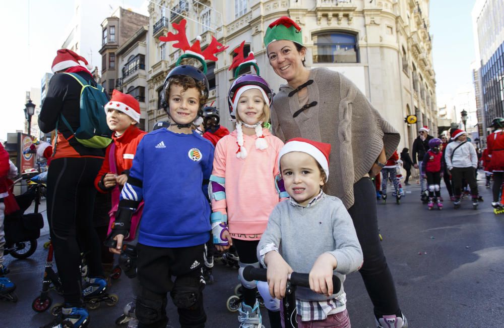 La VI Patinadal recorre las calles de Castelló