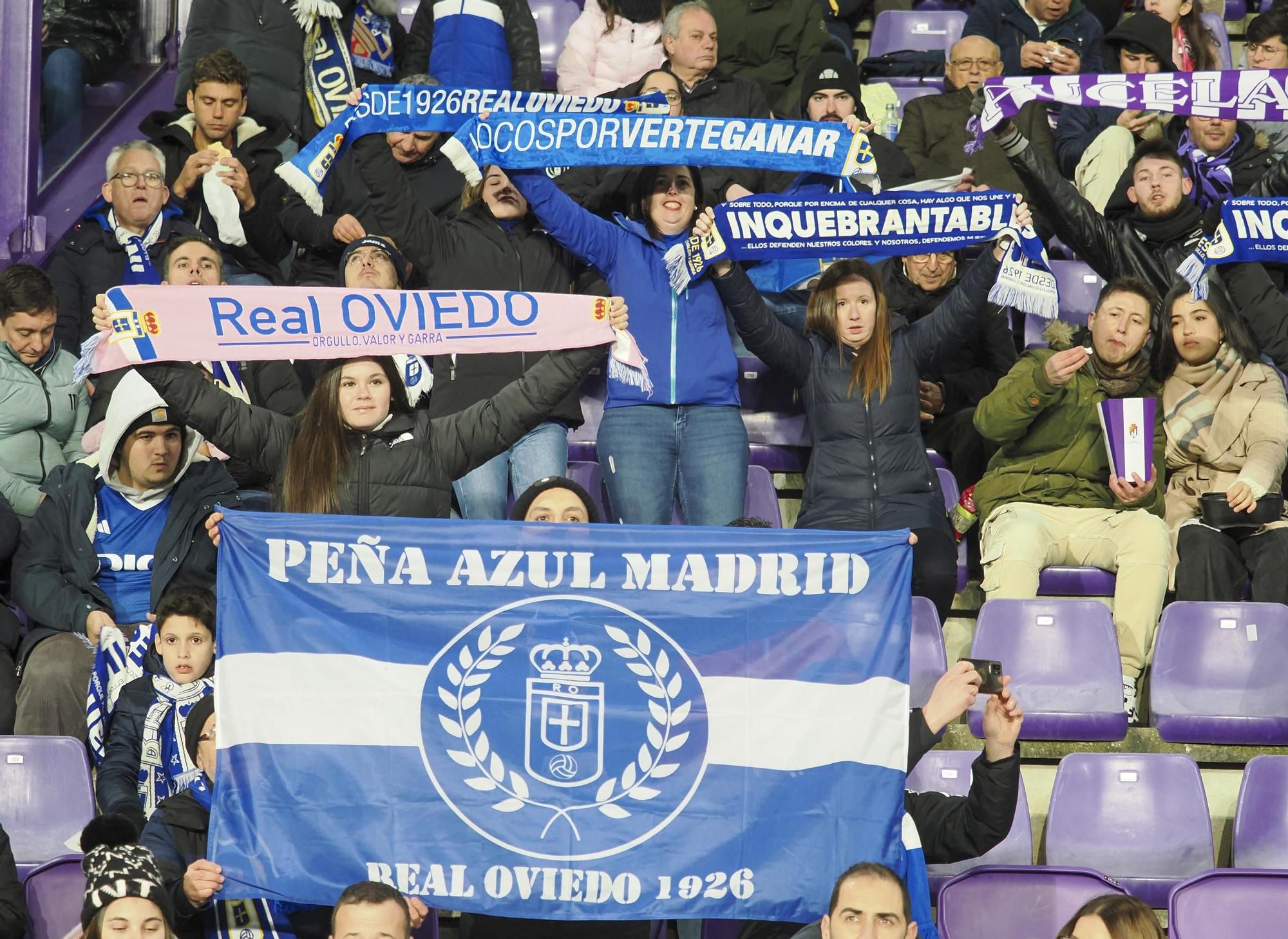 Así fue el partido entre el Valladolid y el Real Oviedo