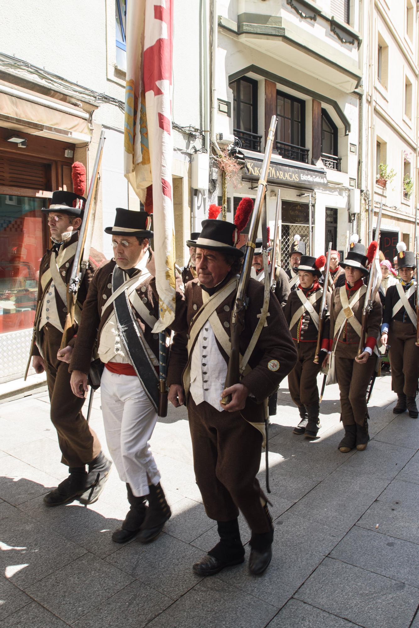 En imágenes: así fue la recreación en Oviedo de la revolución asturiana contra los franceses