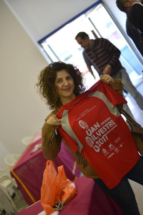 San Silvestre de Cartagena 2017: Entrega de dorsal