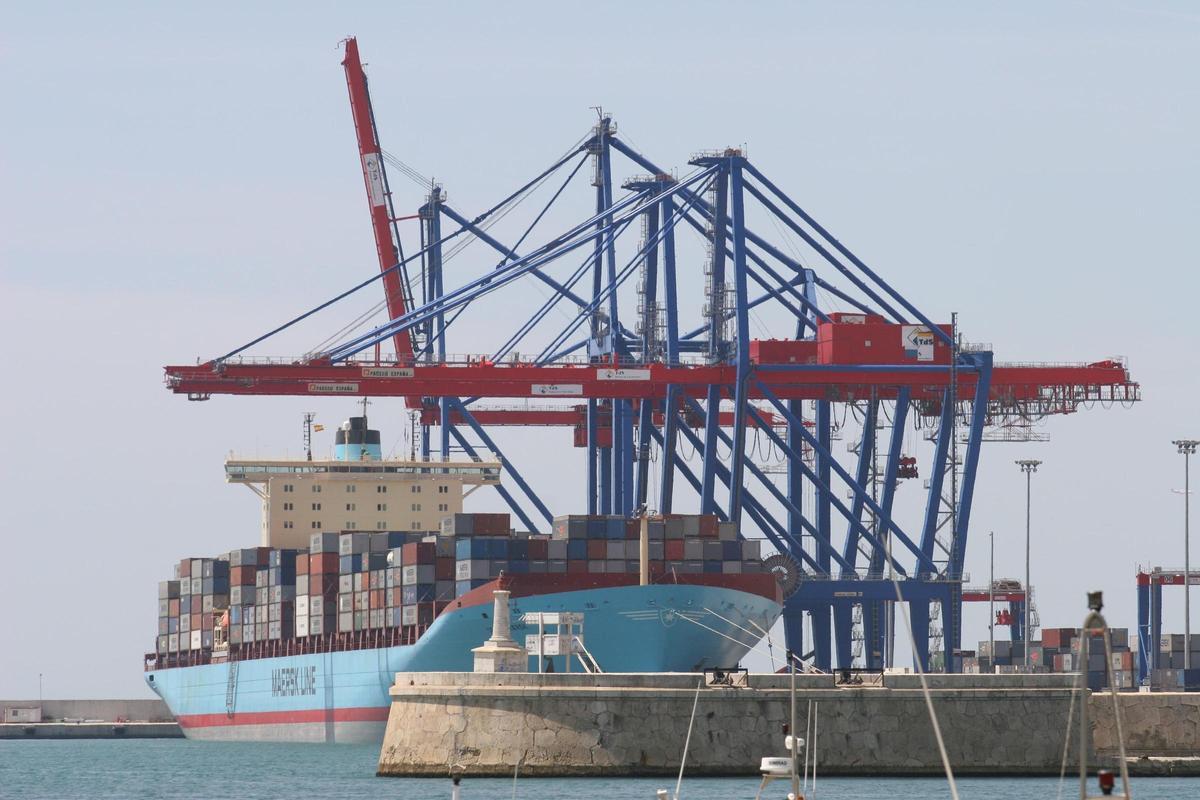 ANDALUCÍA.-Málaga.- Puertos.- El movimiento de mercancías se incrementa cerca de un 60% en el puerto en enero