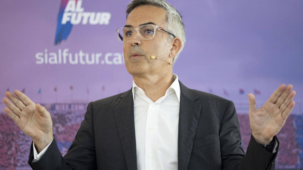 Víctor Font, candidato en las últimas elecciones del FC Barcelona.