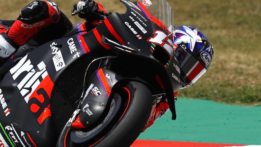 Els entrenaments de Moto GP a Montmeló