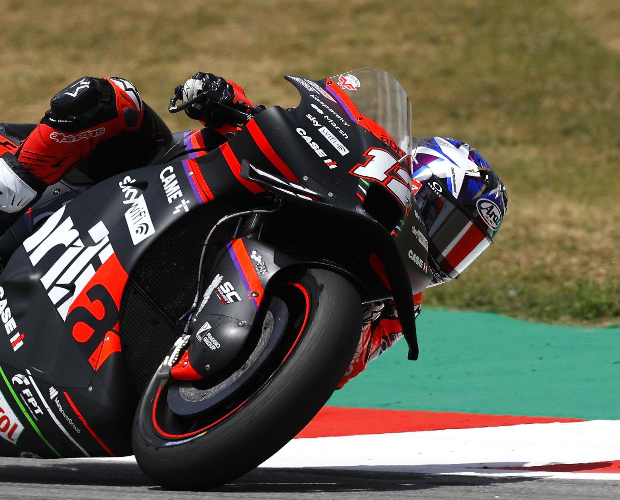 Els entrenaments de Moto GP a Montmeló