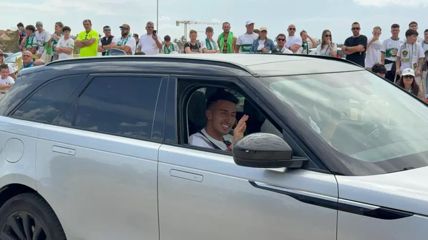 Así es la llegada de Nico Fernández en el partido contra el Levante