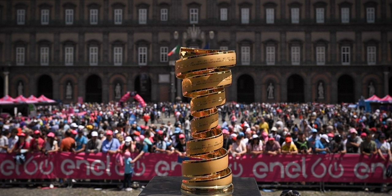 El trofeo del Giro de Italia 2023