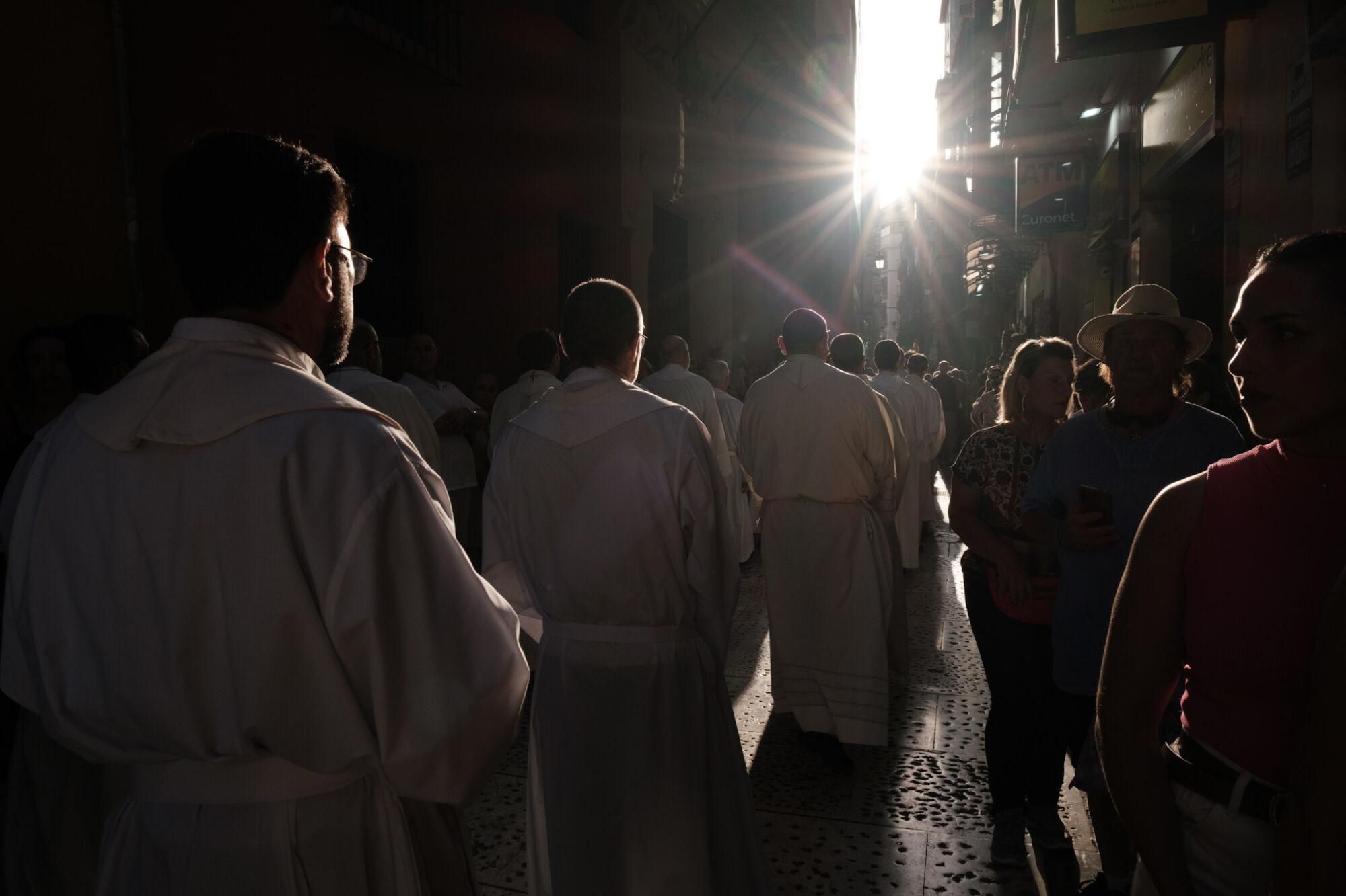 Procesión del Corpus Christi en Málaga 2025