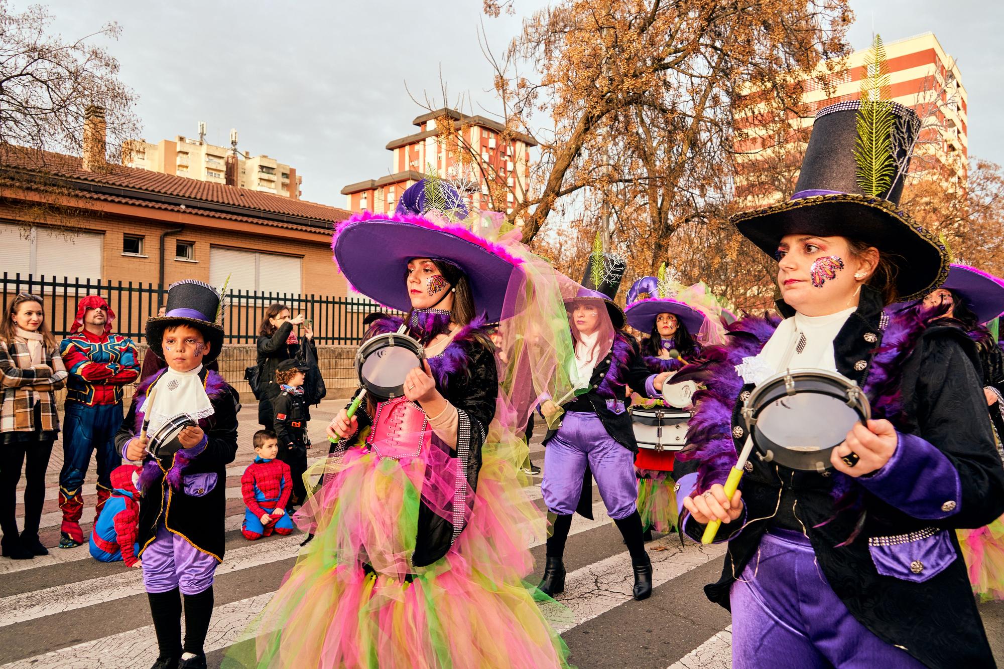 GALERÍA | El desfile del Carnaval de Cáceres