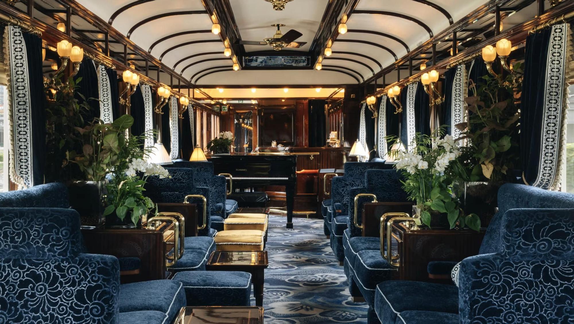 Una noche a bordo del tren de época más bonito y lujoso del mundo.