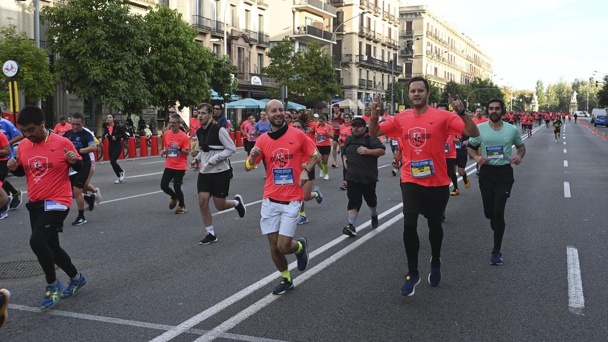 99 edición de la carrera Jean Bouin. Búscate en las fotos.