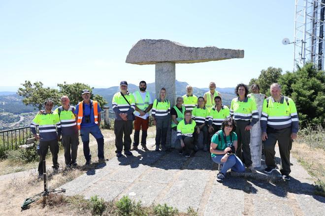 Jornada de vigilancia y prevención de incendios en el Monte Cepudo