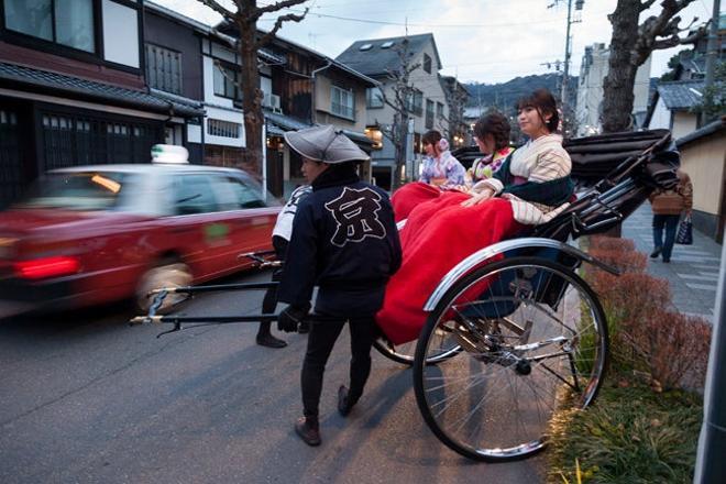 Rickshaw, kioto