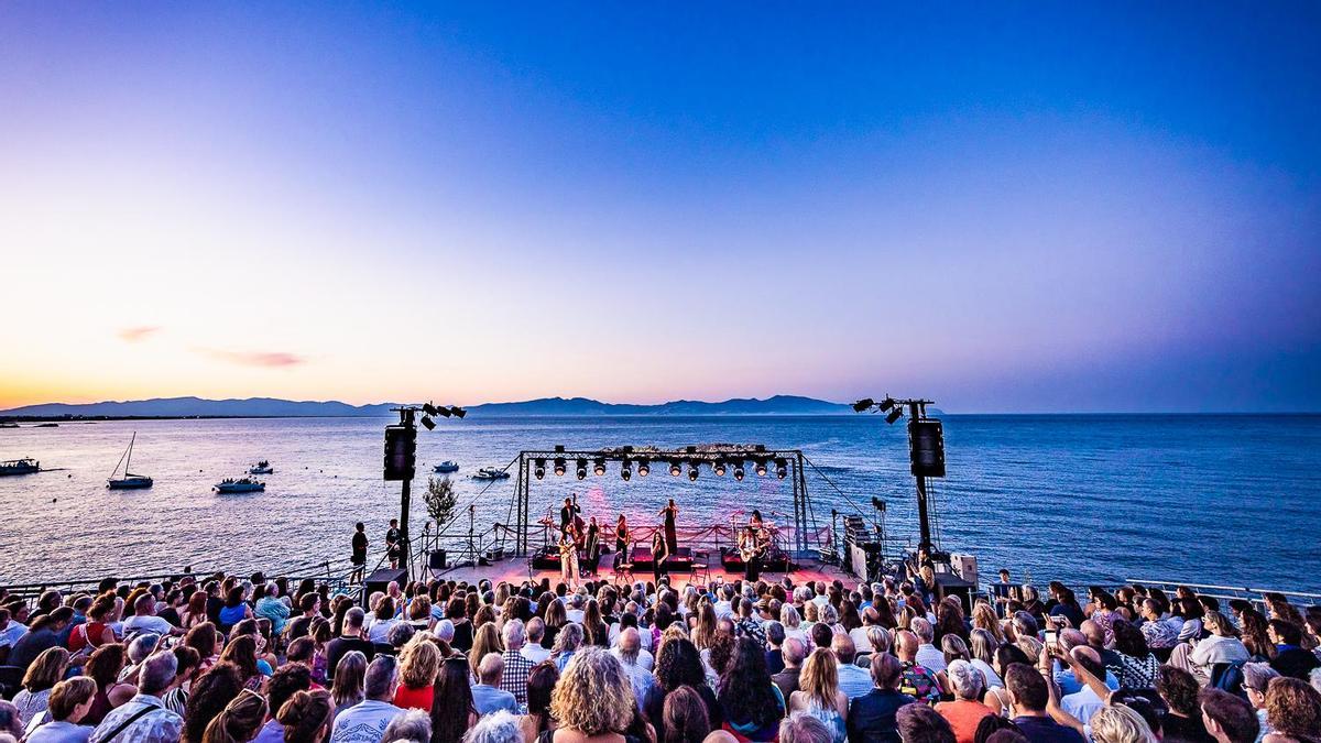 Un concert anterior de Las Migas a la Mar d'en Manassa.
