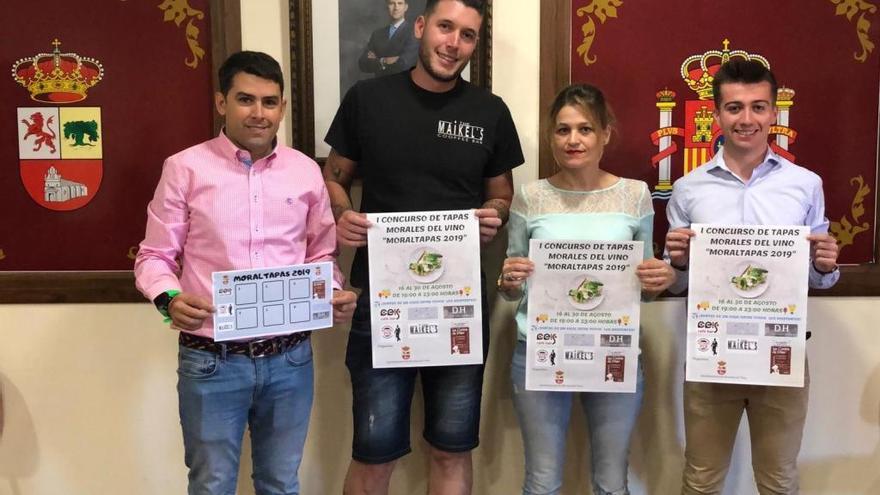 Presentación del primer concurso de tapas de Morales del Vino &#039;Moraltapas 2019&#039;.