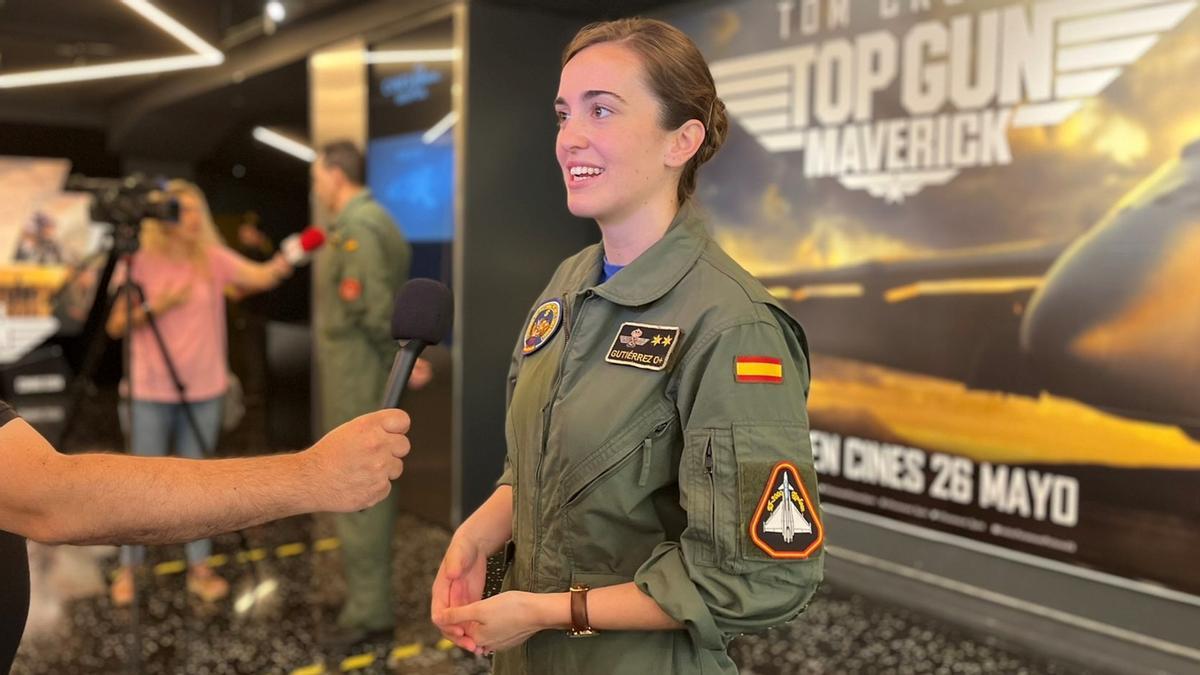 Elena Gutiérrez, la primera i única ‘Top Gun’ de l’Exèrcit de l’Aire espanyol