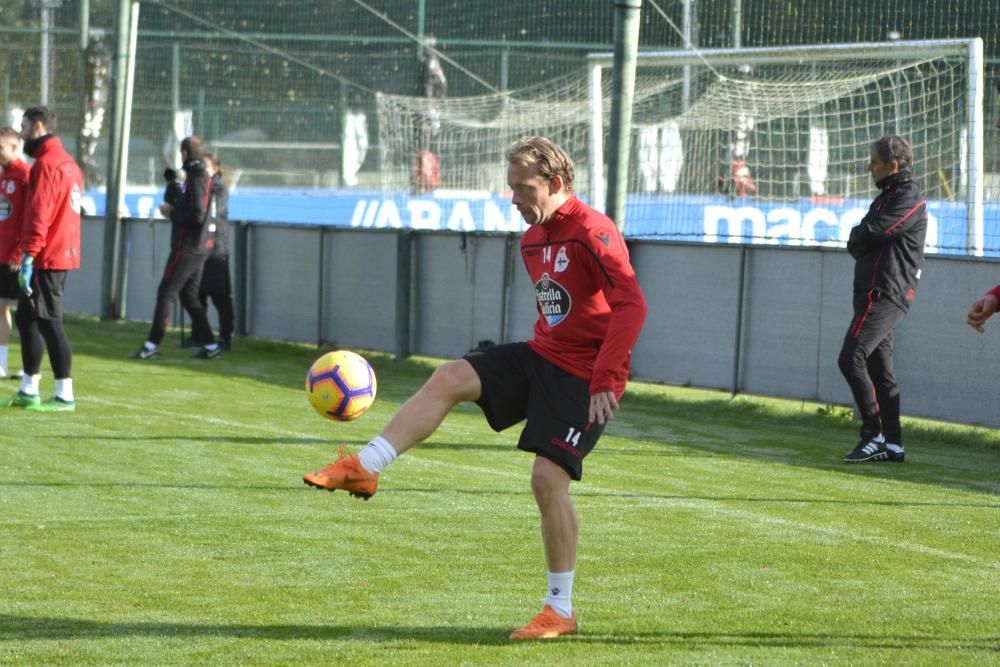 El Dépor regresa al trabajo tras ganar a Osasuna