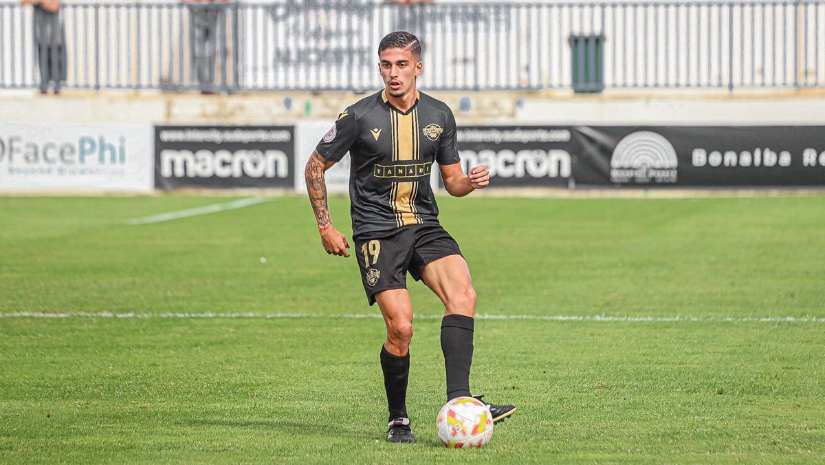 Cristo Romero, a su llegada al Intercity, la pasada temporada.