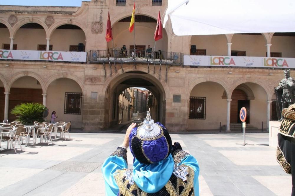 Desfile triunfal y representación teatral del Pacto de Tudmir en Lorca