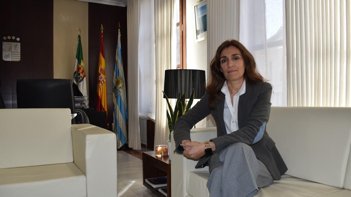 Ana Belén Fernández, alcaldesa de Villanueva de la Serena.
