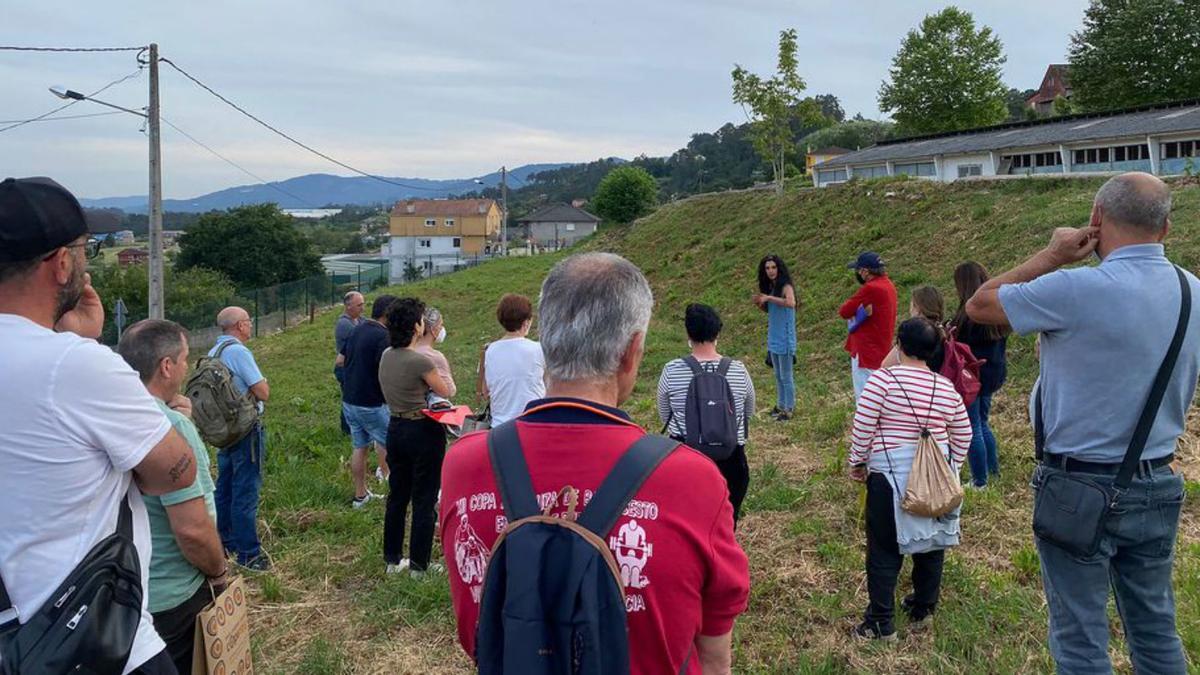 Salida por Mos en el curso de agricultura ecológica.  | // D. P.