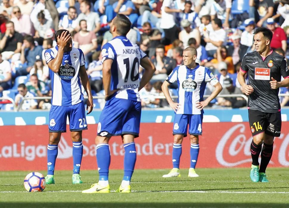 El Dépor cae en Riazor ante el Espanyol