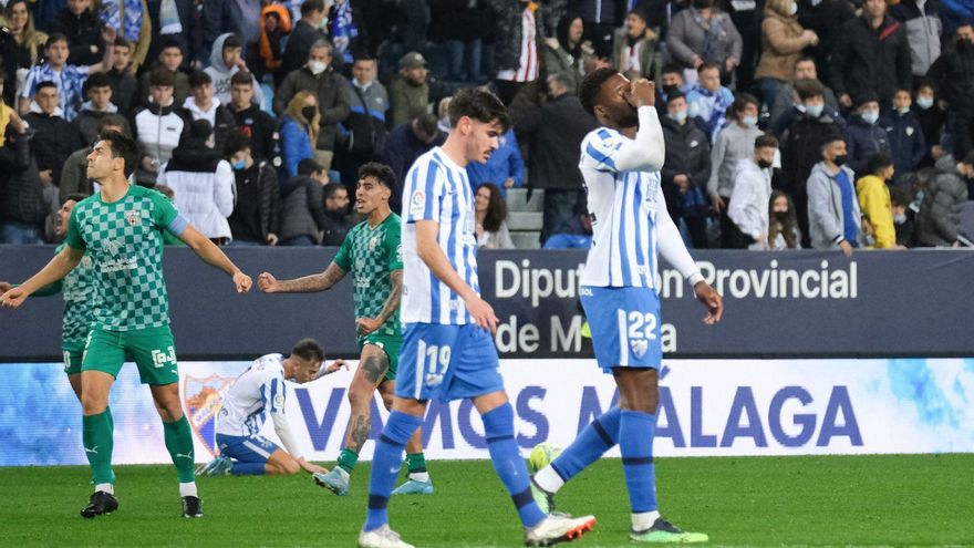 Preocupante sequía goleadora del Málaga CF.