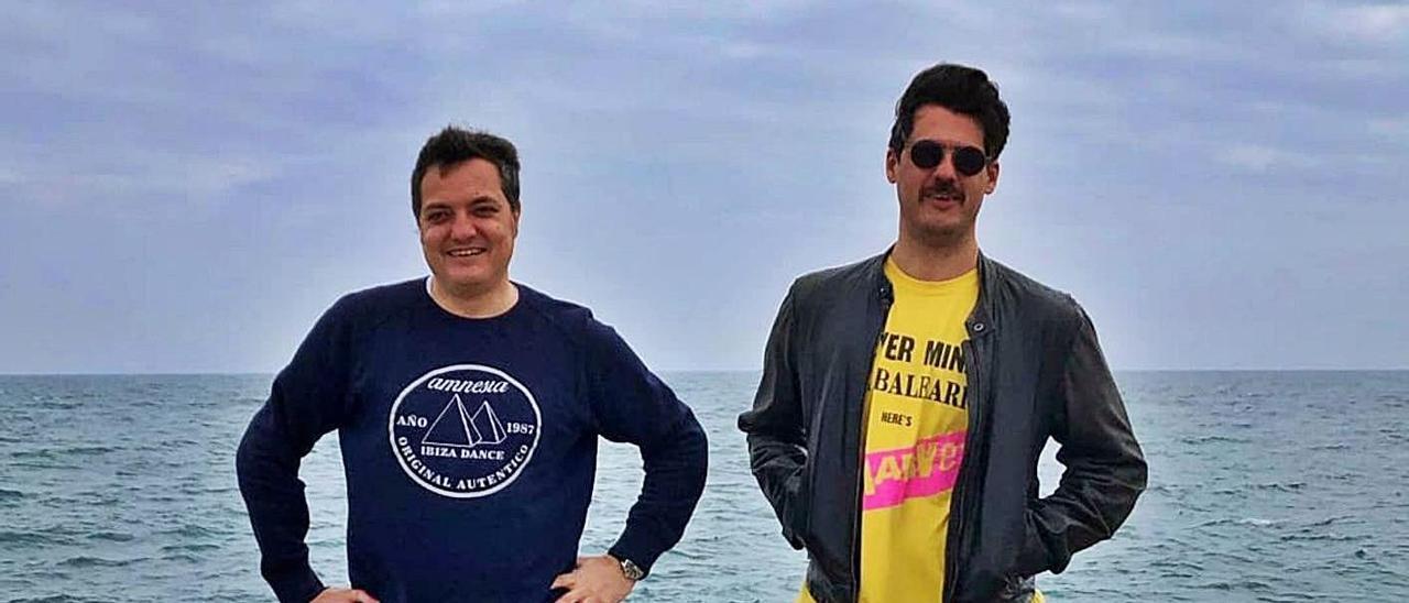 Luis Costa y Christian Len, autores de ‘Balearic. Historia oral de la cultura de club en Ibiza’.