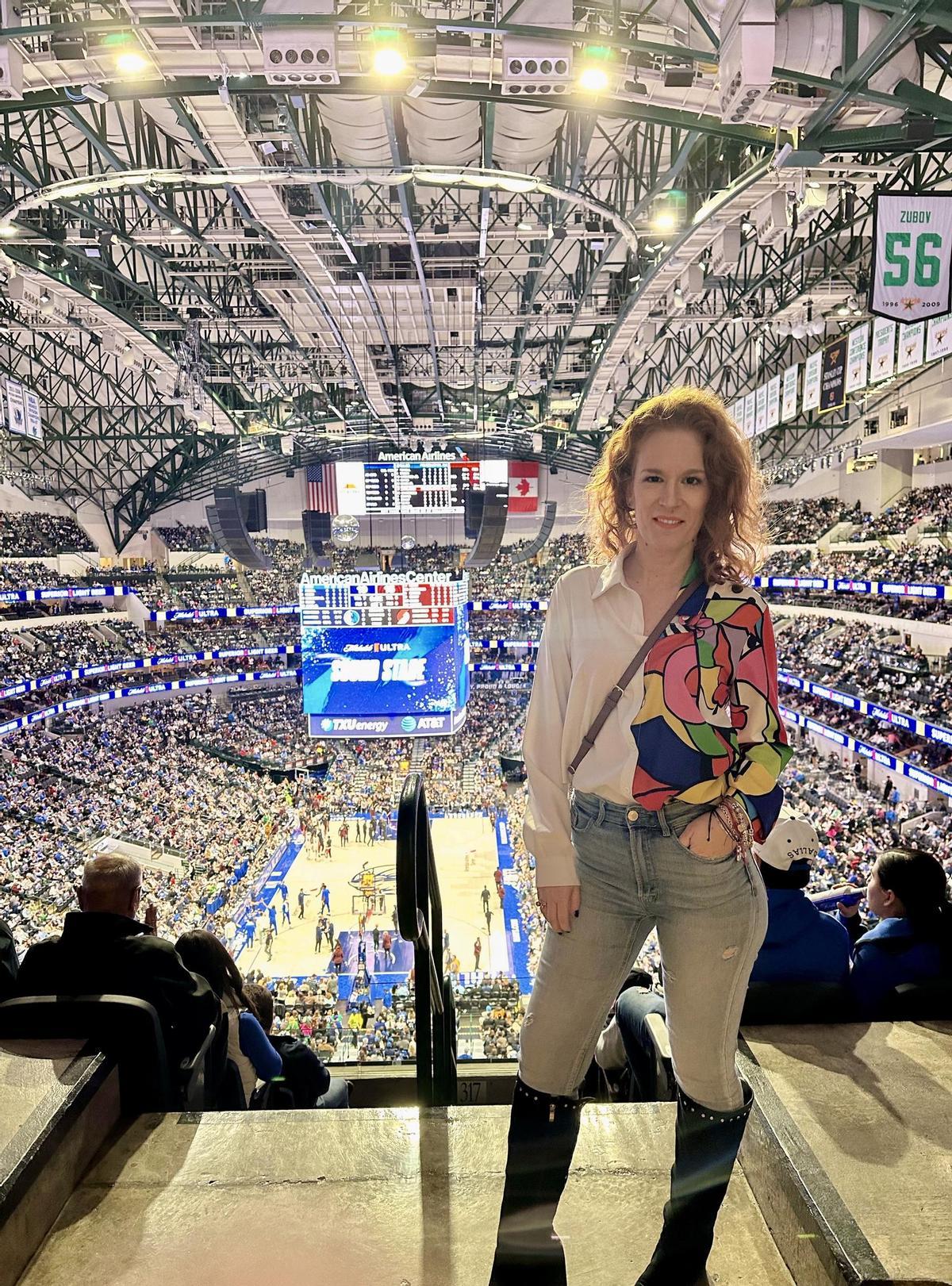 En España, Cristina se dedicaba a la organización de eventos. Ahora crea contenido para marcas americanas.