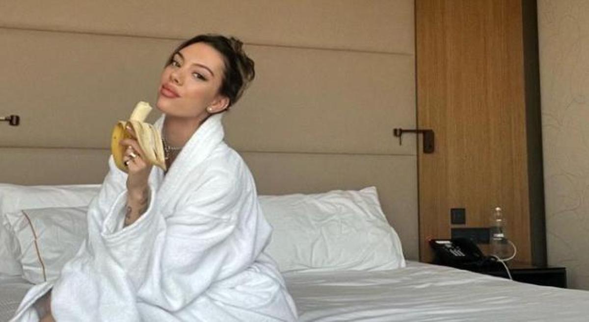 Alejandra Rubio en un hotel de Sevilla