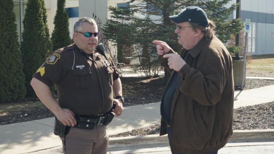 Trump, bajo la mirada de Michael Moore