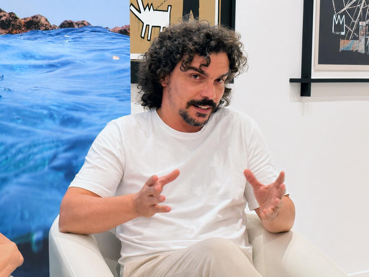 Pedro Oliveira, director del Moco Museum Barcelona, durante su intervención en el encuentro “Nos gusta VIAJAR a... Portugal”.