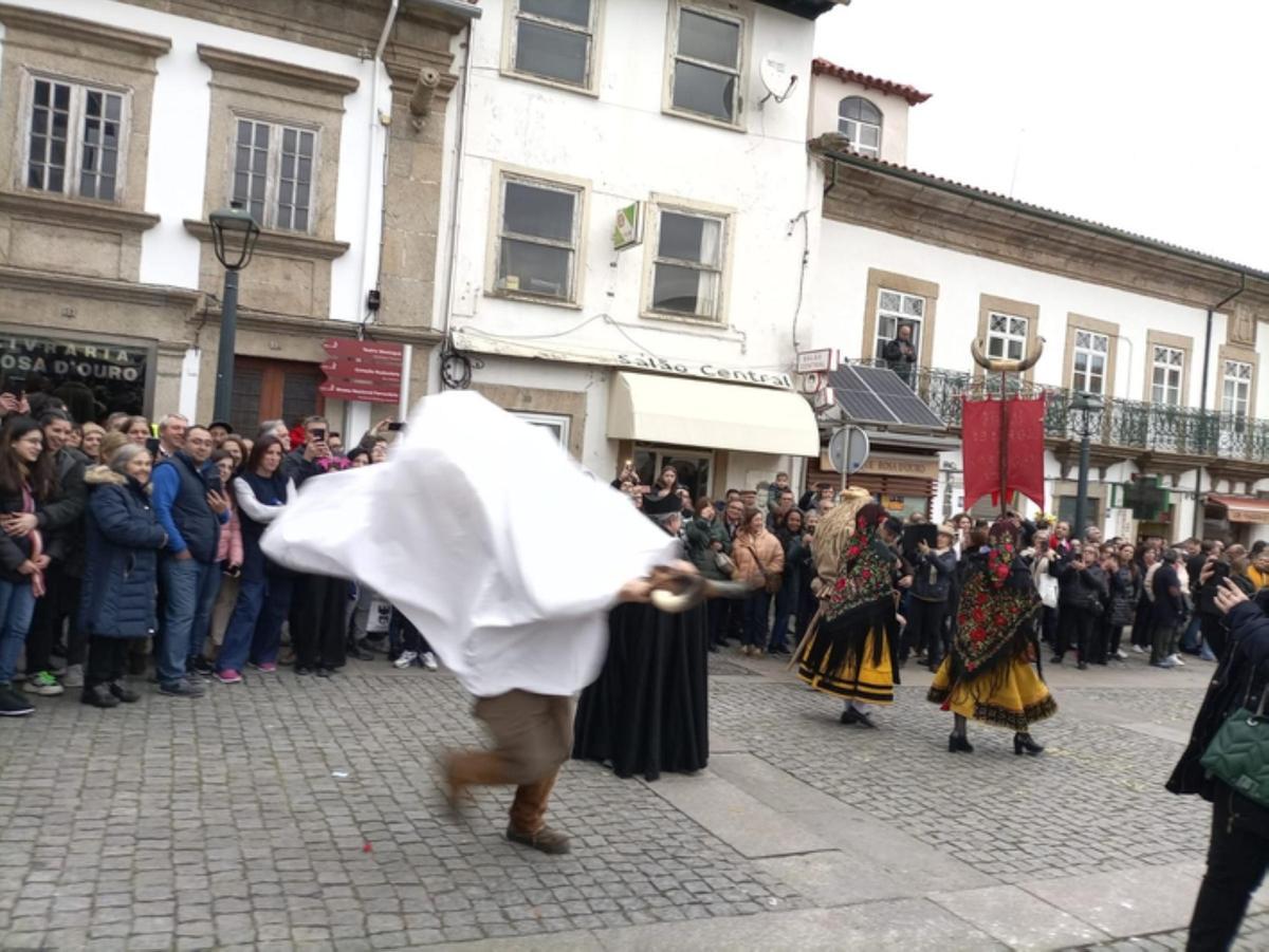 El Toro de Carnaval de Morales de Valverde, en Braganza.