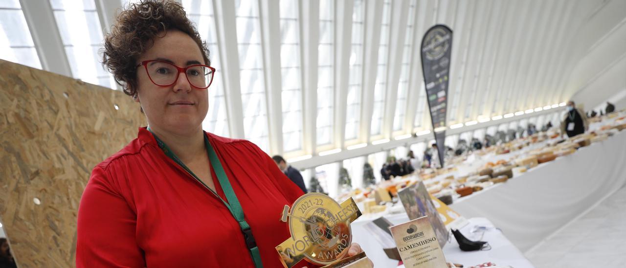 Silvia Pelaéz, ganadora del premio al Mejor Queso del Mundo: "Olavidia es nuestra pequeña gran joya"