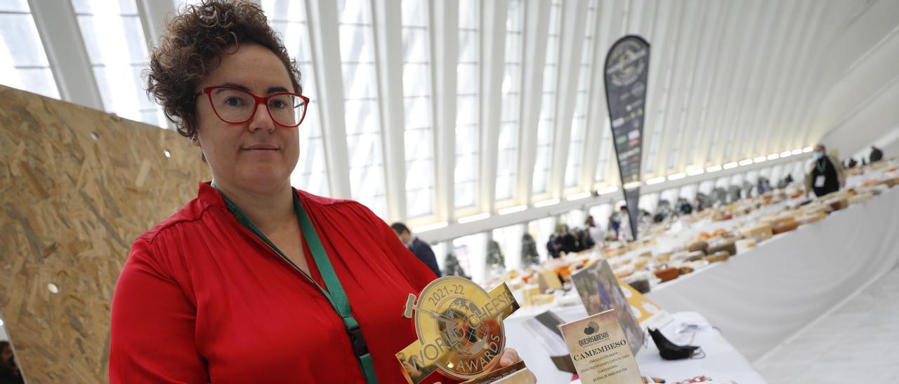 Silvia Pelaéz, ganadora del premio al Mejor Queso del Mundo: "Olavidia es nuestra pequeña gran joya"