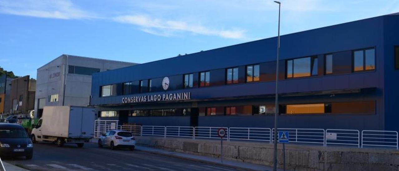 La nueva sede de Conservas Lago Paganini en el polígono de Castiñeiras, donde está operativa desde el lunes.   | // GONZALO NÚÑEZ