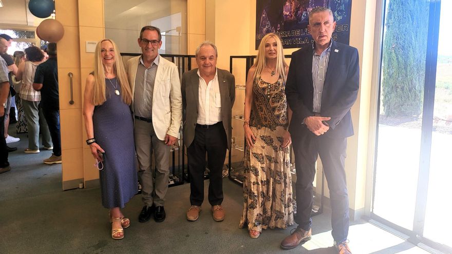 Per l'esquerra, Eugènia Vilaró, Joan Carles Batanés, Joaquim Sanz, Eugènia Vila i José Luis Molina