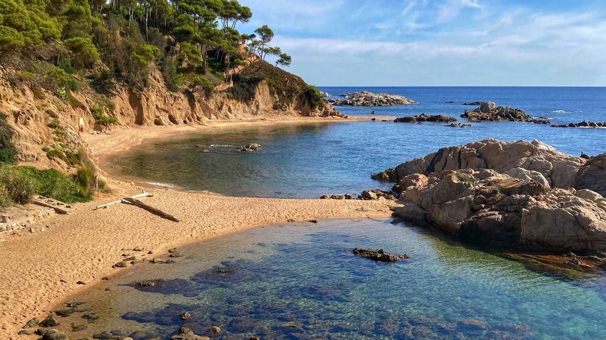 Cala Estreta, a Palamós.