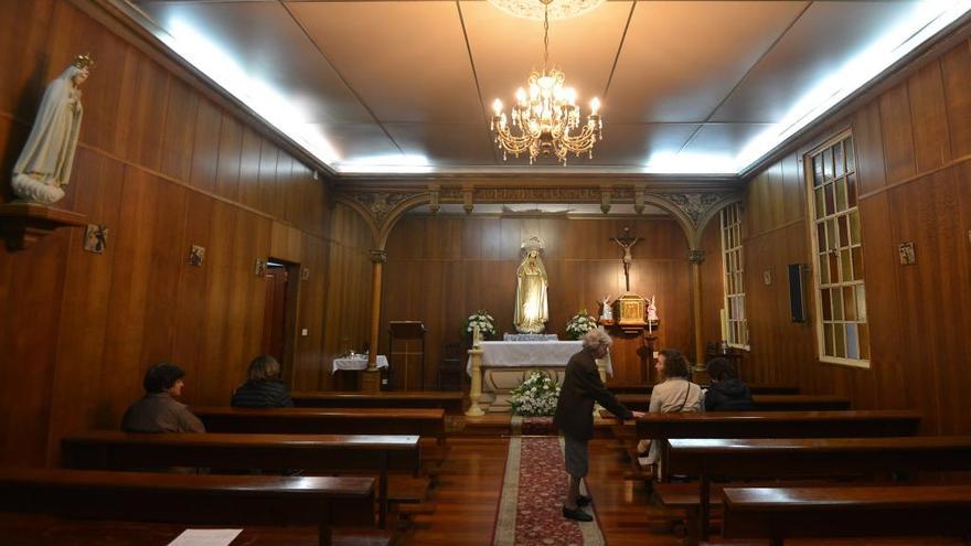 Interior del Santuario de las Apariciones. // G. S.