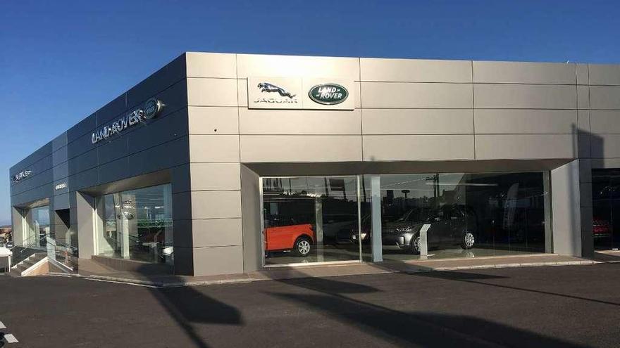 Instalaciones de Jaguar y Land Rover en Gijón.