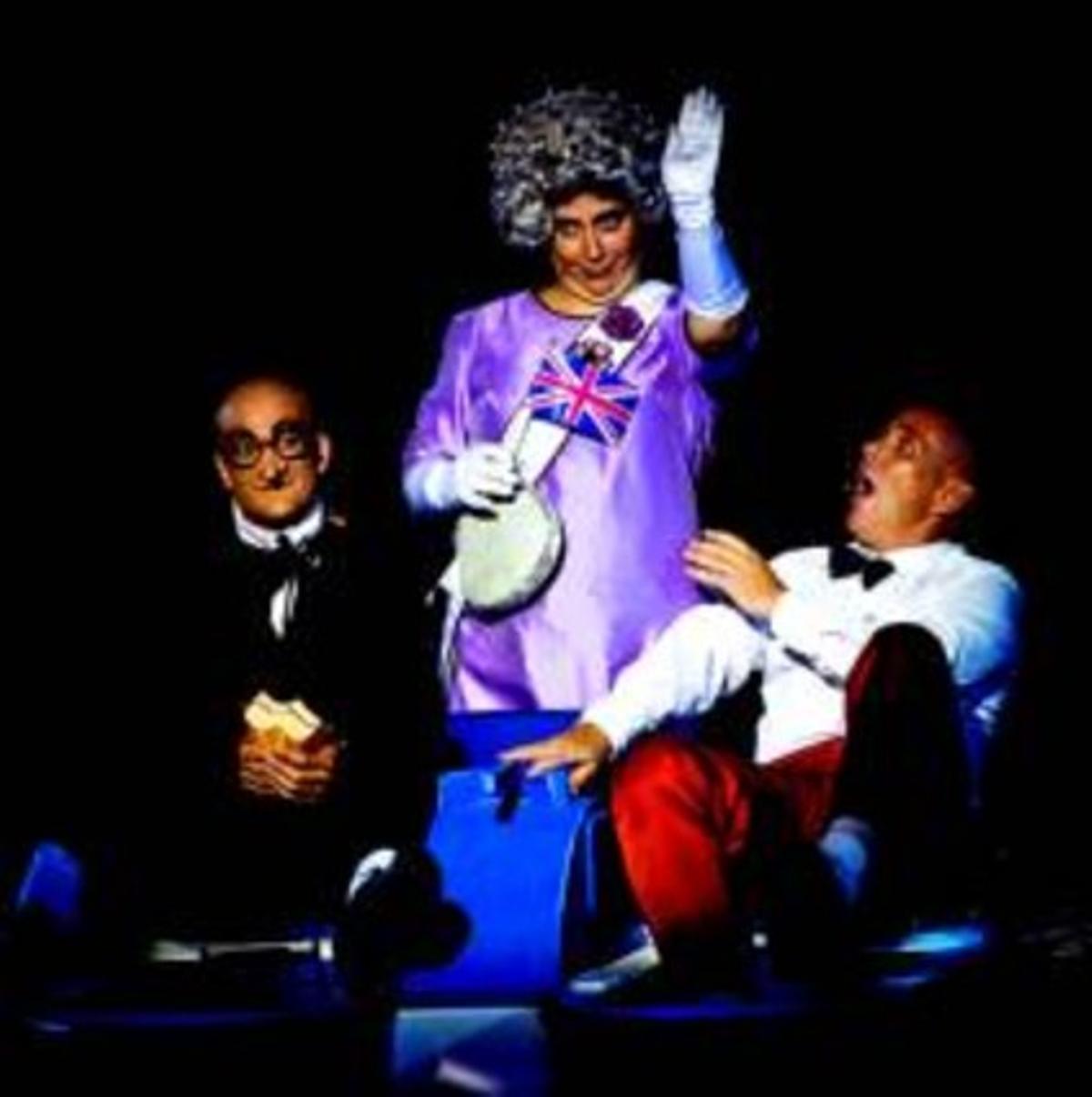 Jacobo Dicenta, Esther Izquierdo i Juan Carlos Martín, en el musical de Ricard Reguant. Jacobo Dicenta, Esther Izquierdo i Juan Carlos Martín, en el musical de Ricard Reguant.