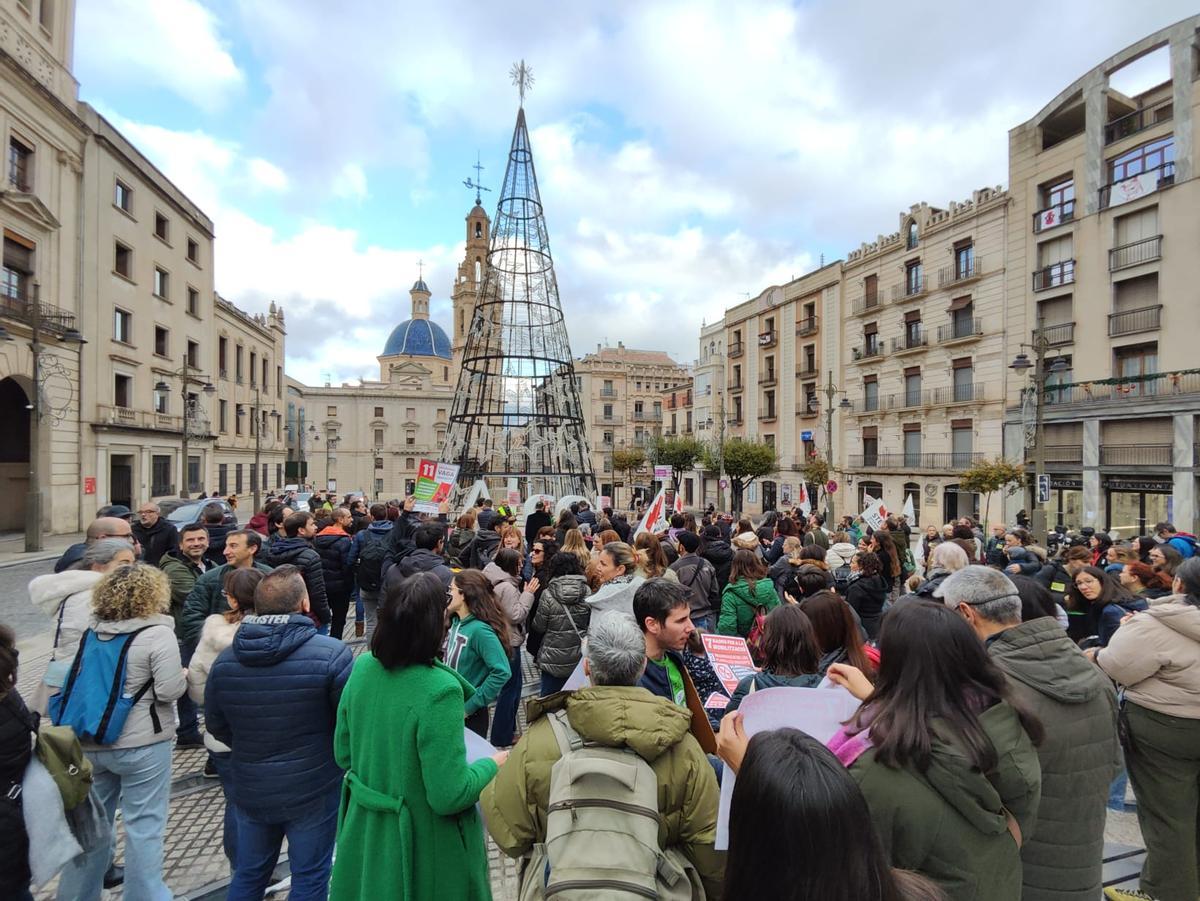 Concentración de profesores, este jueves en Alcoy