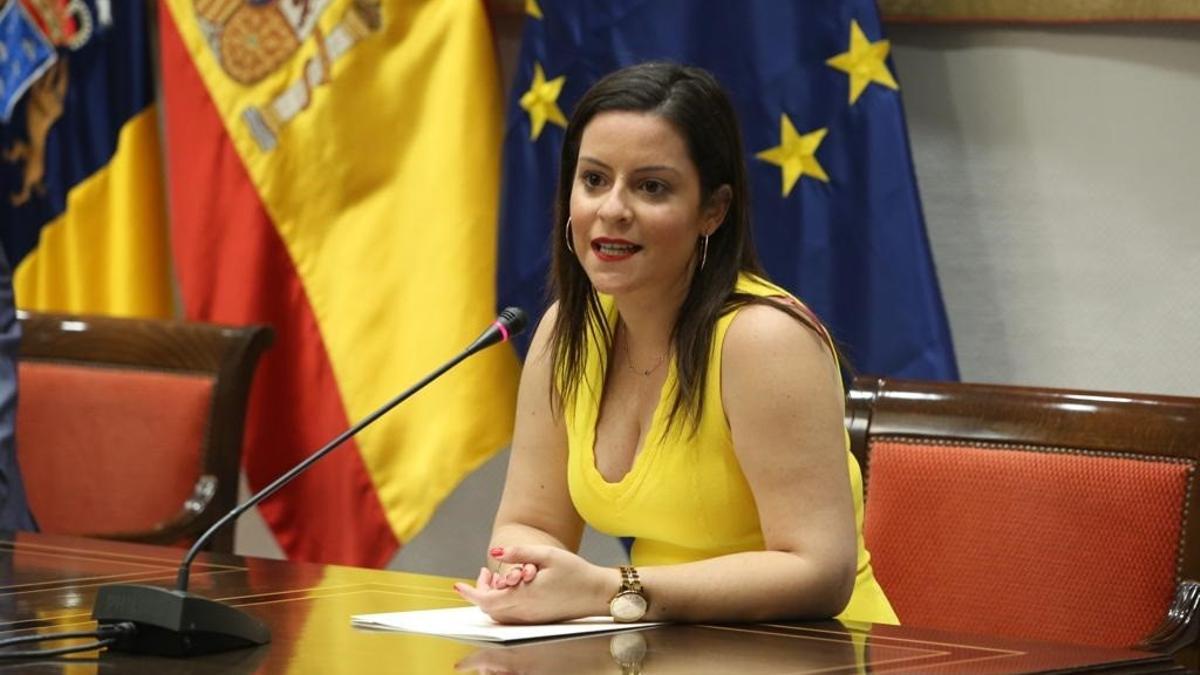 La consejera Yaiza Castilla.