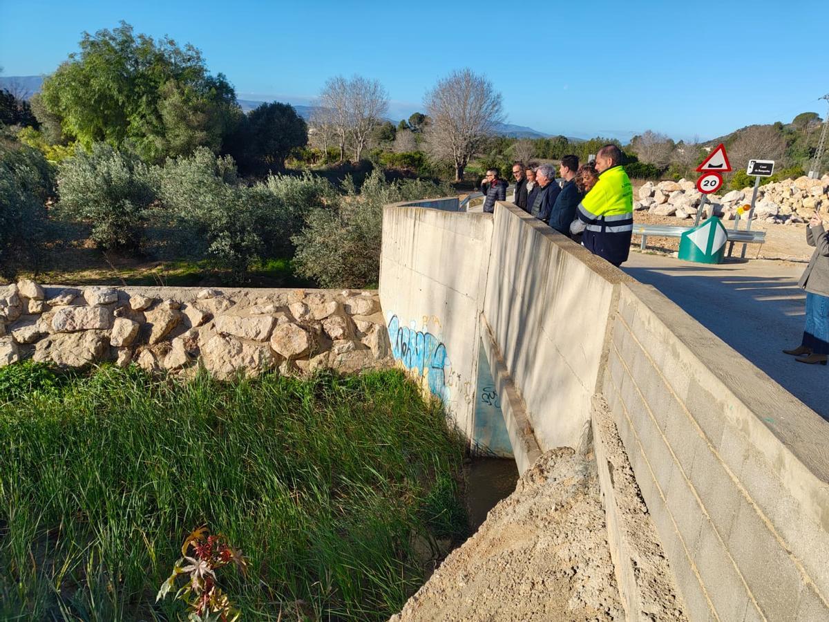 Visita del comisionado Raúl Mérida a Montserrat.