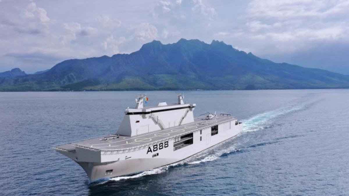 Recreación virtual del buque que construirá Damen para la Armada de Portugal