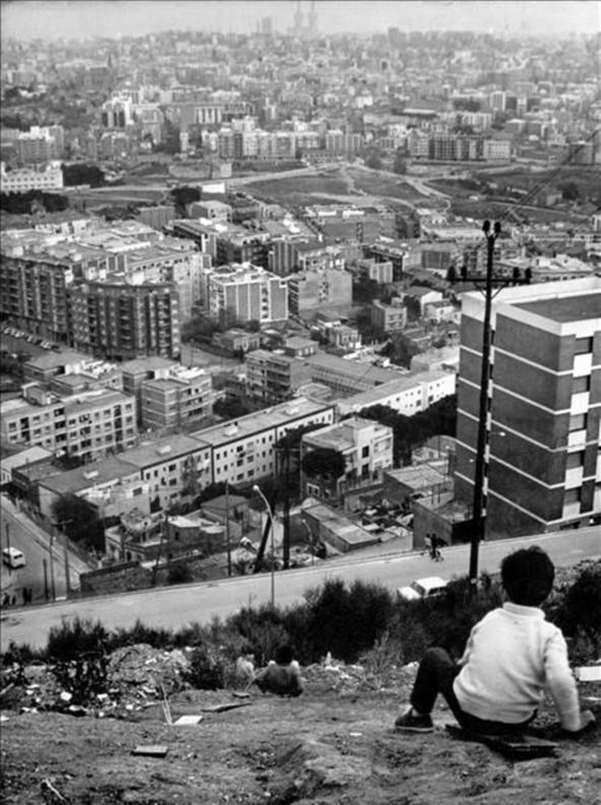 ’Santa Coloma’, imagen tomada en 1970 por Joan Guerrero.