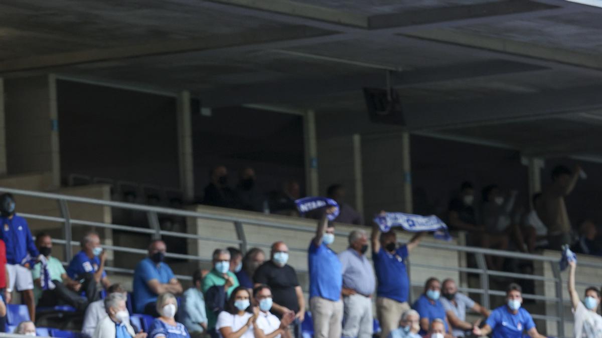 El partido del Real Oviedo, en imágenes