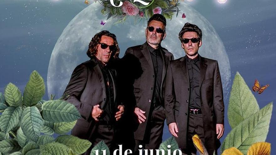 El cartel promocional del concierto de Café Quijano.