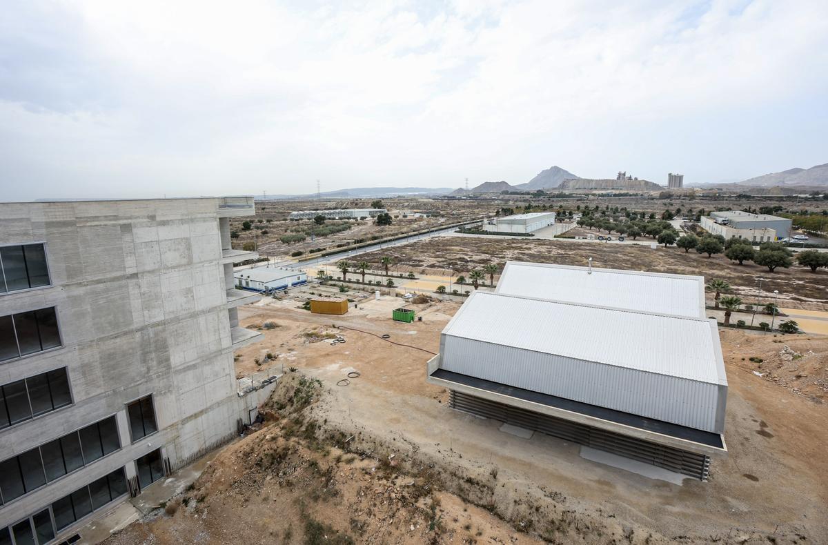 Imagen panorámica del paque científico